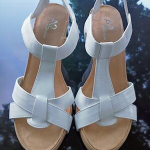 Elegant White Women's Sandals